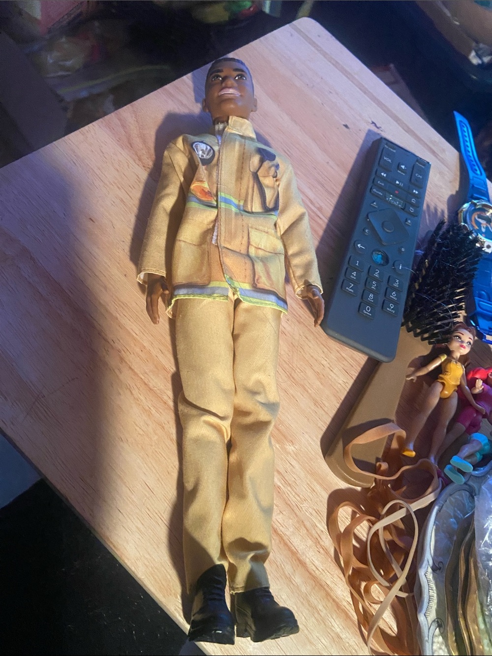 Mattel Barbie Careers Ken Firefighter Doll (model FPX05)